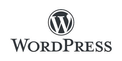 WordPress bw logo