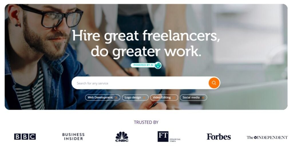 PeoplePerHour website PeoplePerHour website