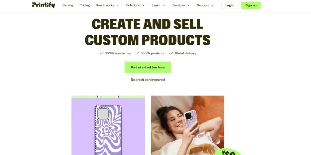 Printify website Printify website