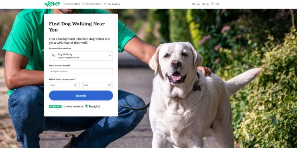 Rover website Rover website