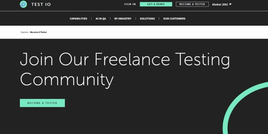 Test.IO website Test.IO website