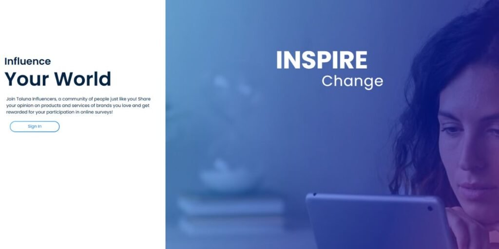 Toluna website Toluna's website