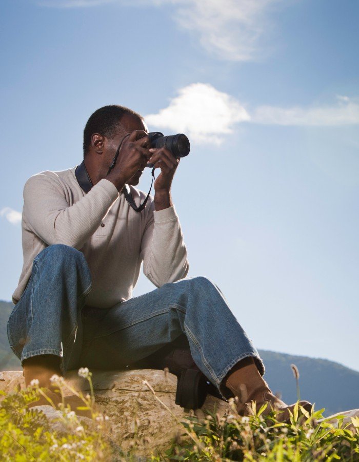 Sell Stock Images A person capturing photos.